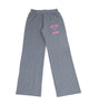 Firehouse Girls East Coast LAX Wide Leg Sweatpants Girls Casual Bottoms Firehouse Heather Grey Y/S (7/8)