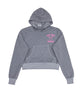 Firehouse Girls East Coast LAX Pocket Hoodie Girls Casual Tops Firehouse Heather Grey Y/S (7/8)