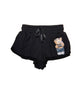 Girls Birch Trail Calling Camp Teddy Camp Flyaway Shorts Camp Frankie's Exclusives Black Y/S (7/8)