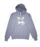Girls Birch Trail Camp is Sweet Cherry Bows Camp Hoodie Camp Frankie's Exclusives Grey Y/S (6/8)