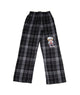 Girls Birch Trail Bubble Bear Camp Flannel Pants Camp Frankie's Exclusives Plaid Y/S (6/7)