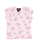 FBZ Girls Emily Pointelle Pink Lace Floral Tee Girls Casual Tops FBZ Flowers By Zoe Floral Y/5