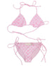 Love Shack Fancy Women Harbor Bikini Pink Peppermint Accessories Love Shack Fancy Floral Juniors/Women XXS