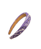 Bari Lynn Knot Padded Bandana Headband Accessories Bari Lynn Lavender