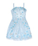 Jovani Girls Bianca Strapless Applique Party Dress Light Blue Girls Special Dresses Jovani Light Blue Y/S (7/8)