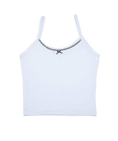 夏セール！THE SHISHIKUI RIBBON CAMI / WHITE shishikui RIBBON