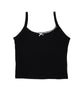Cheryl Creations Girls Amie Cami Bow Top Distressed/seasonal girls Cheryl Creations Black Y/S (7/8)