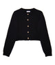 8apart Women Randi Gold Button Cardigan Black Distressed/seasonal womens 8apart Black Juniors/Women S/M