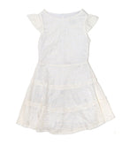 Cheryl Creations Girls Jess Couture Tiered Dress Girls Special Dresses Cheryl Creations Ivory Y/S (7/8)