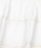 Love Shack Fancy Girls Zuri Dress White Girls Casual Dresses Love Shack Fancy