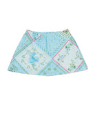 FBZ Girls Micki Print Skort Girls Casual Bottoms FBZ Flowers By Zoe Blue Y/S (7/8)