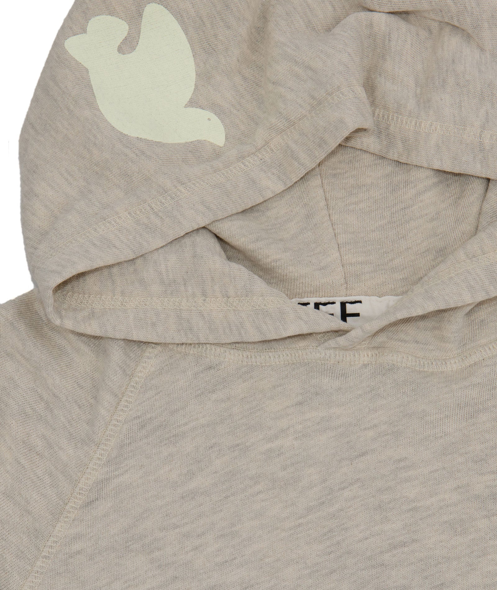 FREECITY Women Basic Goodness Terry Fluff Hoodie Heather Oats Womens Casual Tops FREECITY