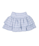 Cheryl Creations Girls Fahey Lace Skirt Girls Casual Bottoms Cheryl Creations Light Blue Y/S (7/8)