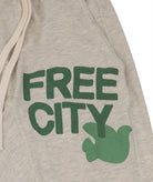 FREECITY Women Large Pocket Sweatpants Heather Oats Green Womens Casual Bottoms FREECITY