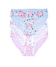 FBZ Girls Set of 3 Underwear Floral Combo Accessories FBZ Flowers By Zoe Floral Y/XS (6)
