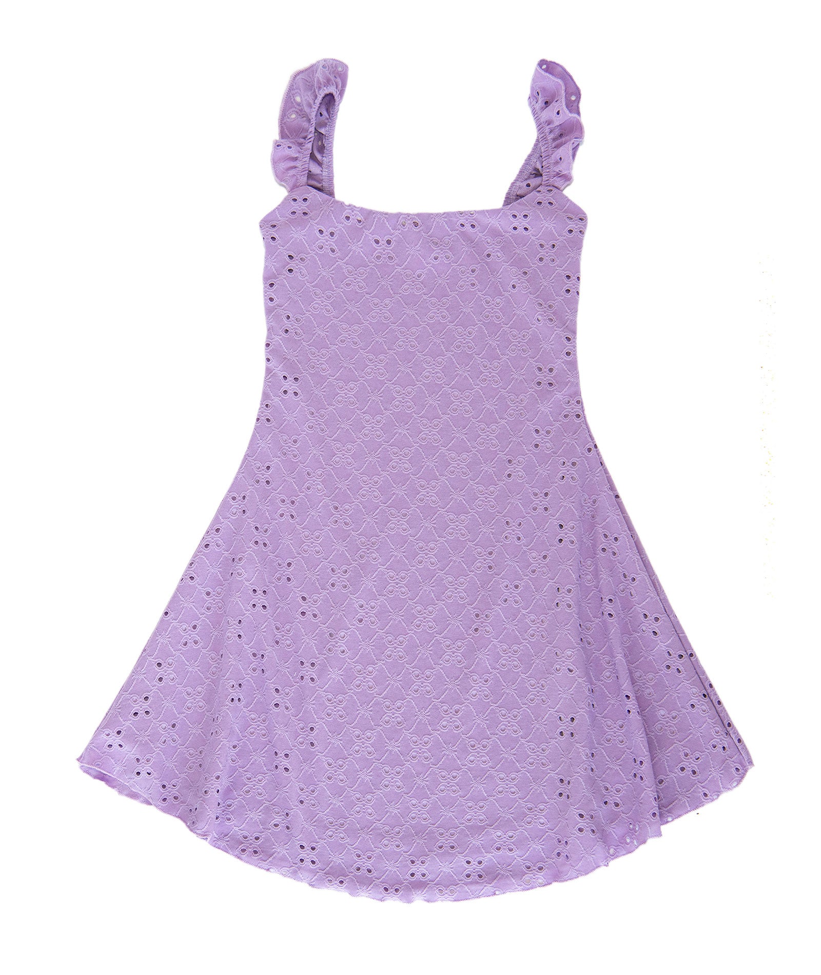 Cheryl Creations Girls Audrey Eyelet Dress