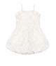 FBZ Girls Serena Allover Roses Dress Girls Special Dresses FBZ Flowers By Zoe White Y/S (7/8)