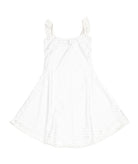 Cheryl Creations Girls Audrey Eyelet Dress Girls Casual Dresses Cheryl Creations White Y/S (7/8)