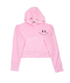 Firehouse Girls Ice Pink Smile Pocket Hoodie Girls Casual Tops Firehouse Pink Y/XS (6X)