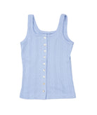 Katie J NYC Girls Marina Button Up Tank Girls Casual Tops Katie J NYC