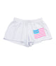 Firehouse Girls Flag Love Fleece Shorts