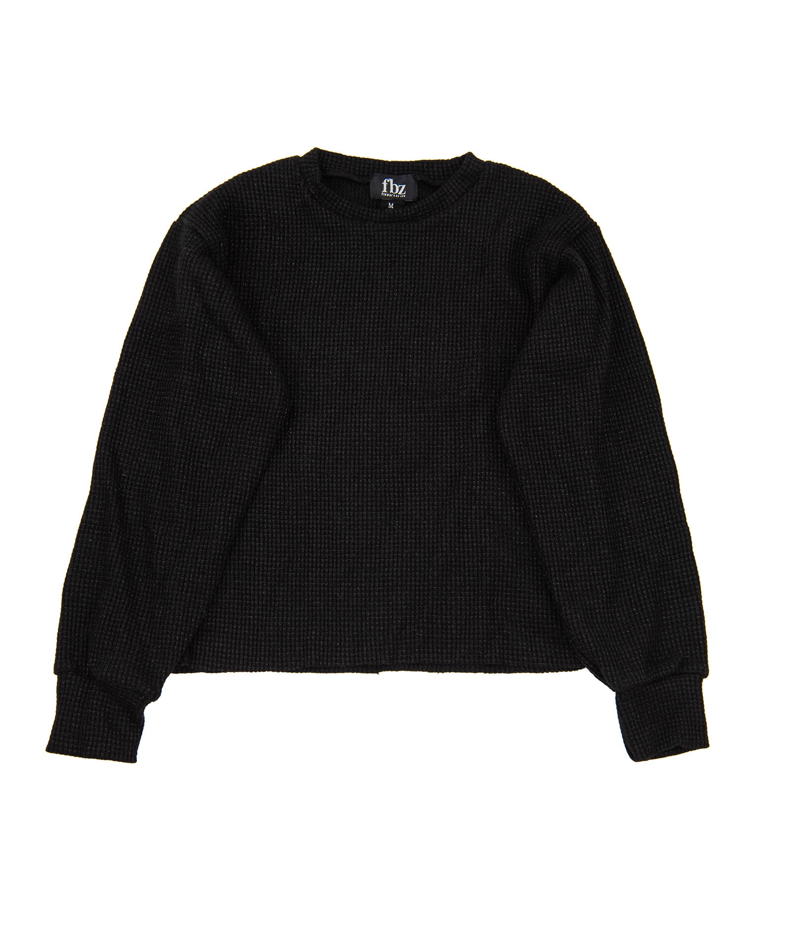 FBZ Girls Sammy Sparkle Pullover Girls Casual Tops FBZ Flowers By Zoe Black Y/XS (6X)