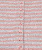 8apart Women Morgan Pink/Grey Striped Sweater Womens Casual Tops 8apart