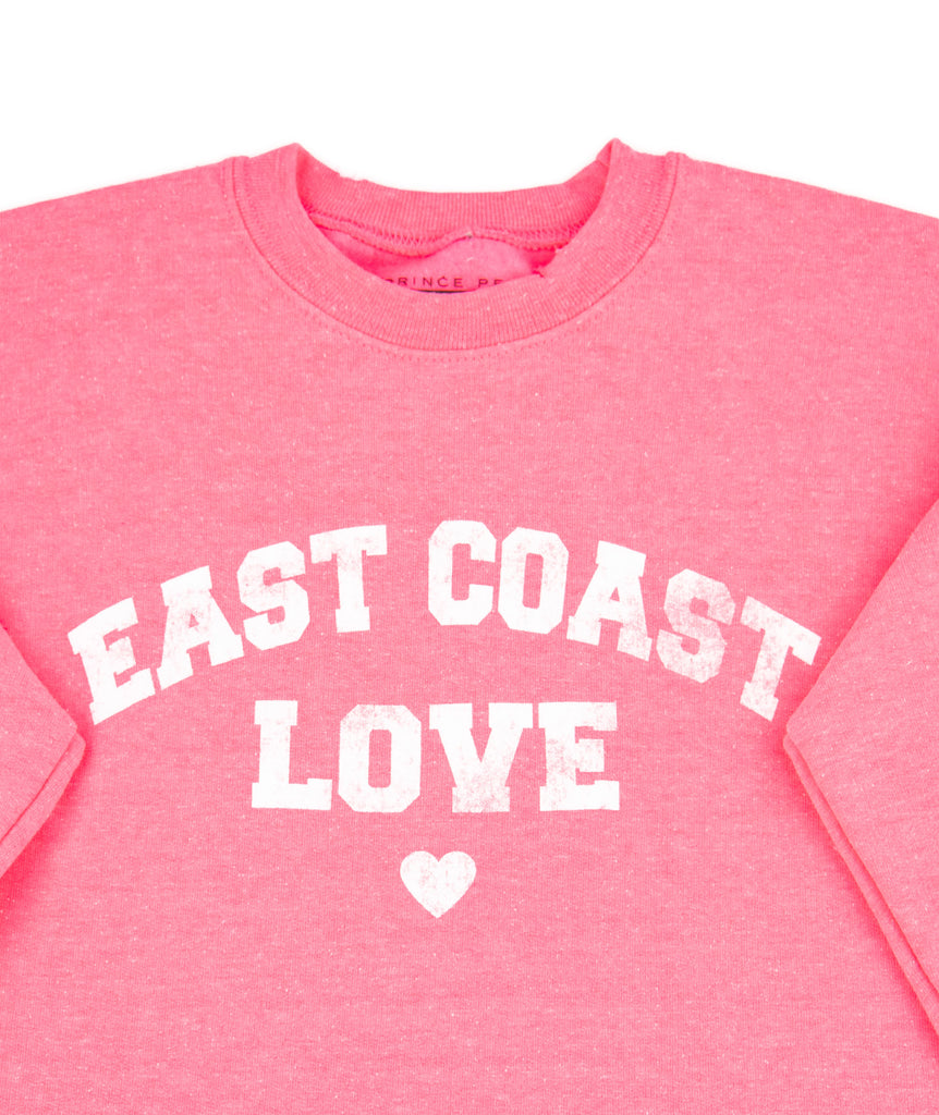 Prince Peter Girls East Coast Love Crop Pullover Girls Casual Tops Prince Peter   