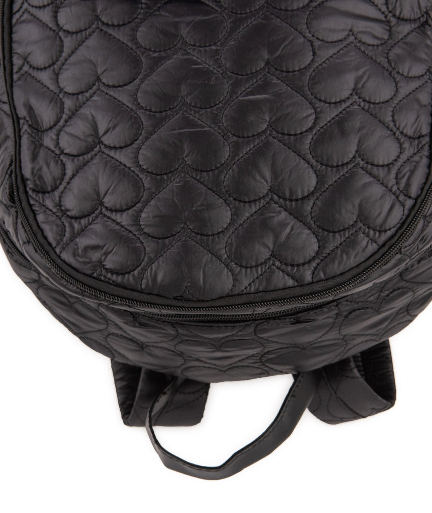 Bari Lynn Backpack Black Puffy Heart Accessories Bari Lynn   