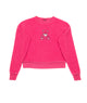 Firehouse Girls Bandana Bear Reverse Fleece Crew Sweatshirt