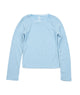 FBZ Girls Georgie Long Sleeve Hacci Top With Lace