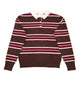 8apart Women Hunter Striped Collar Sweater
