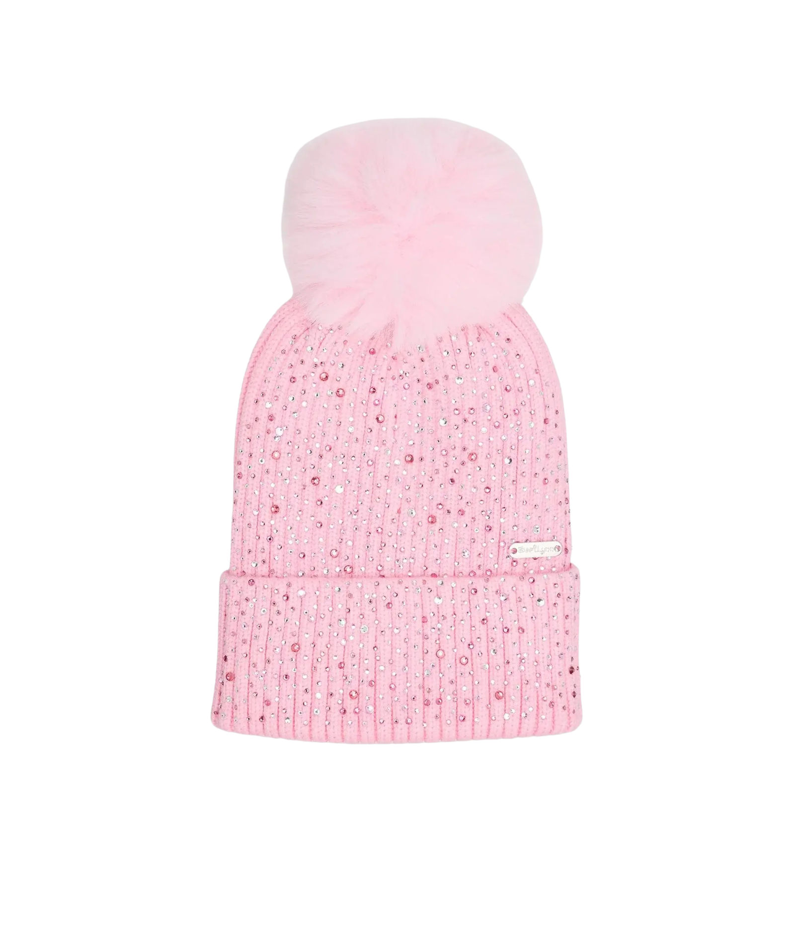 Bari Lynn Pom Hat Fully Crystallized