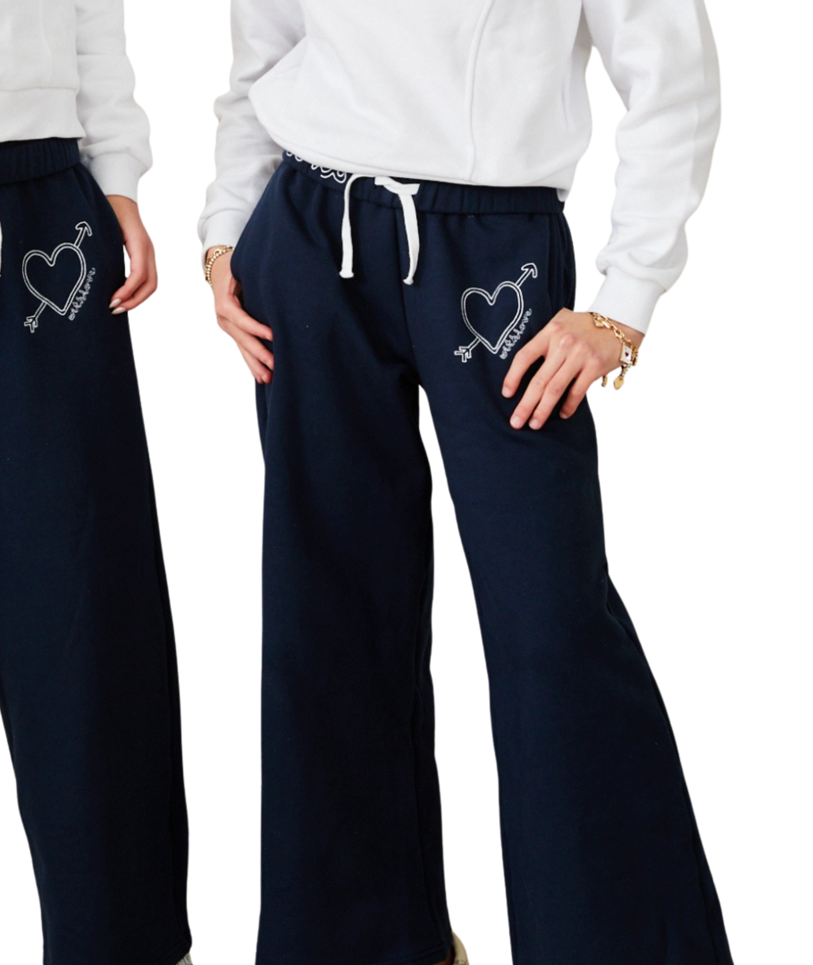 Theme Girls Cami Atelier Jogger Distressed/seasonal girls Theme-NYC Navy Y/S (7/8)