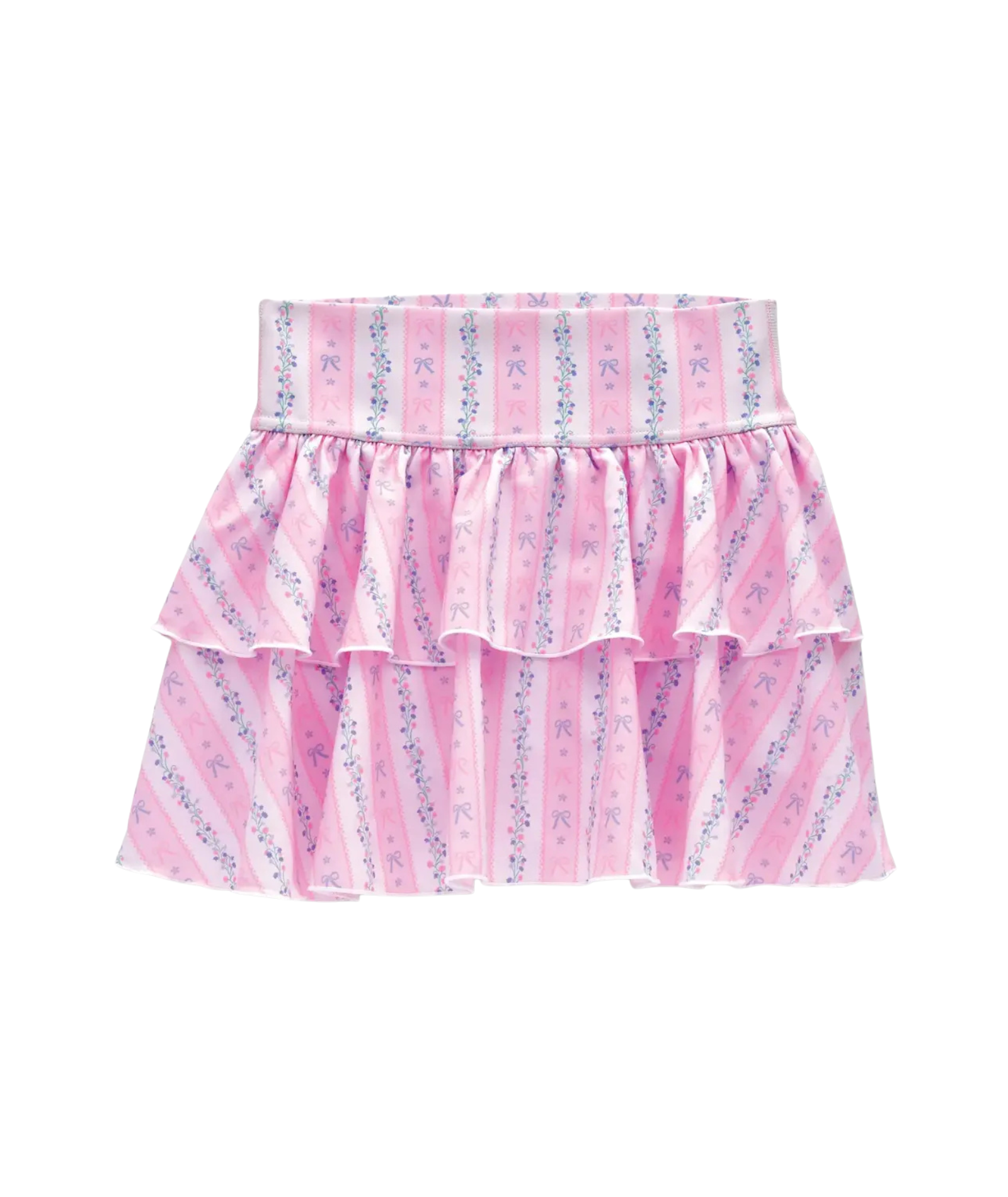 Felicia Floral Stripe Skort