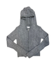 8apart Women Colorado Cable Knit Zip Cardigan