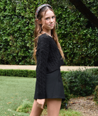 Malibu Brandy Crop Cable Knit Sweater Girls Girls Casual Tops Malibu Sugar