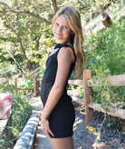 Gold Rush NYC Girls Aubrey Dress Black Girls Special Dresses Gold Rush NYC