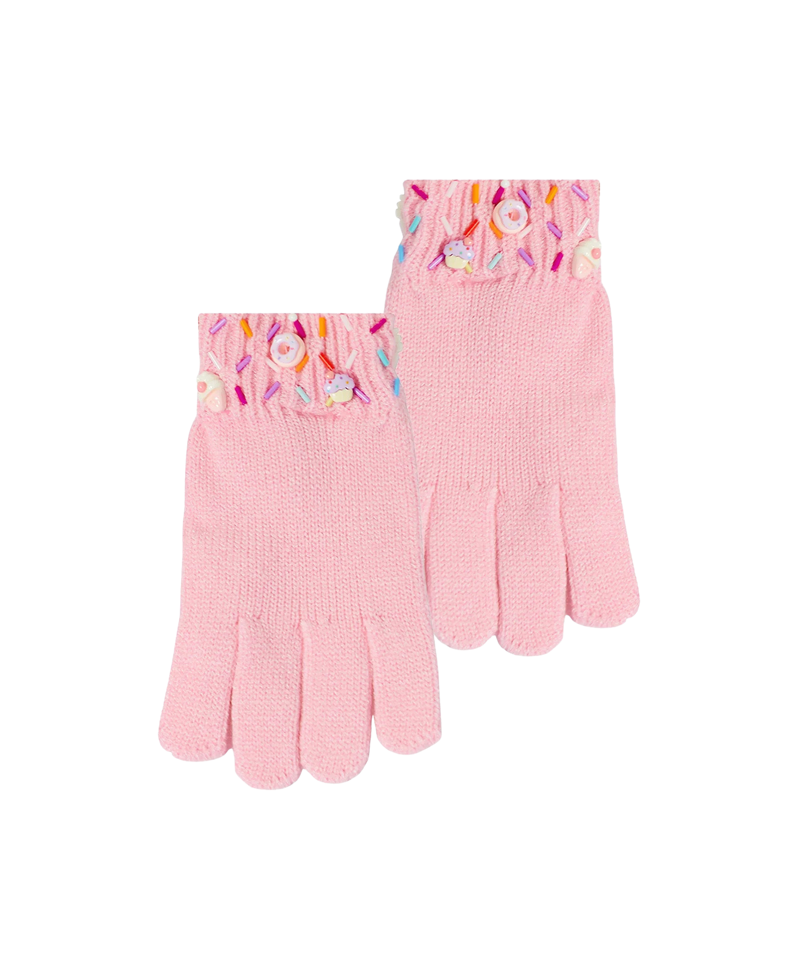 Bari Lynn Happy Sprinkles Winter Gloves Accessories Bari Lynn Pink One Size Fits Most (Y/7-Y/14)