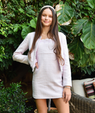 Love Shack Fancy Girls Erina Jacket Pink Girls Special Tops Love Shack Fancy