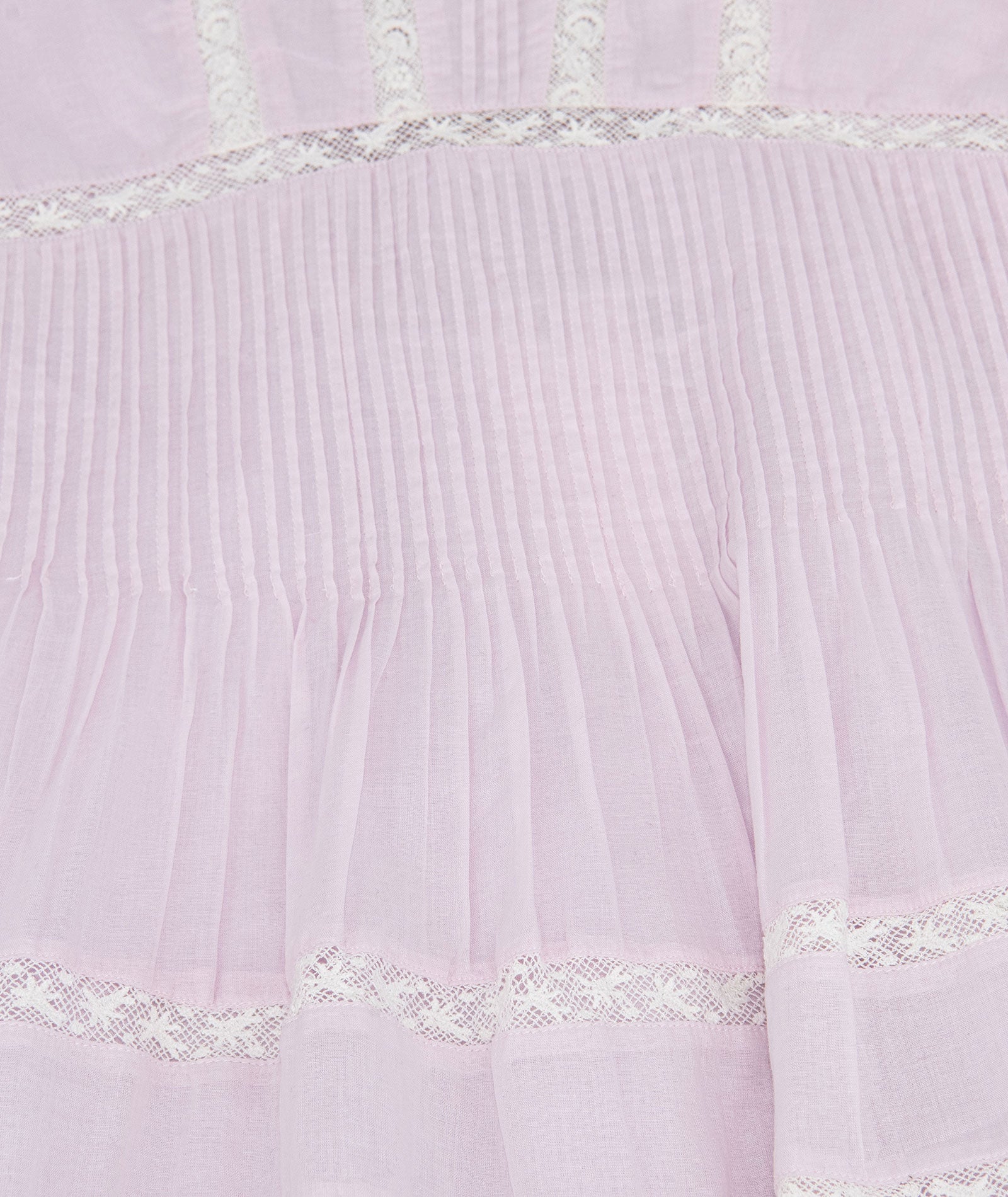 Love Shack Fancy Girls Havrea Dress Orchid Ice Girls Casual Dresses Love Shack Fancy