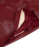 8apart Women Paula Vegan Leather Skirt With Slit Womens Casual Bottoms 8apart