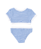 Carys Ribbed Crop 2 Piece Cobalt Striped Accessories Shade Critters