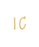 TAI Small Gold Ball Hoops Jewelry - Trend TAI Gold