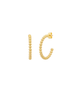 TAI Small Gold Ball Hoops Jewelry - Trend TAI Gold