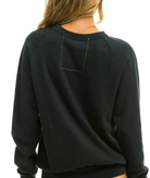 Aviator Nation Women Bolt Crew Sweatshirt Womens Casual Tops Aviator Nation