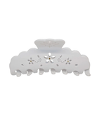 Emi Jay Big Effing Clip in Blanc Fleur Eyelet Accessories Emi Jay Floral