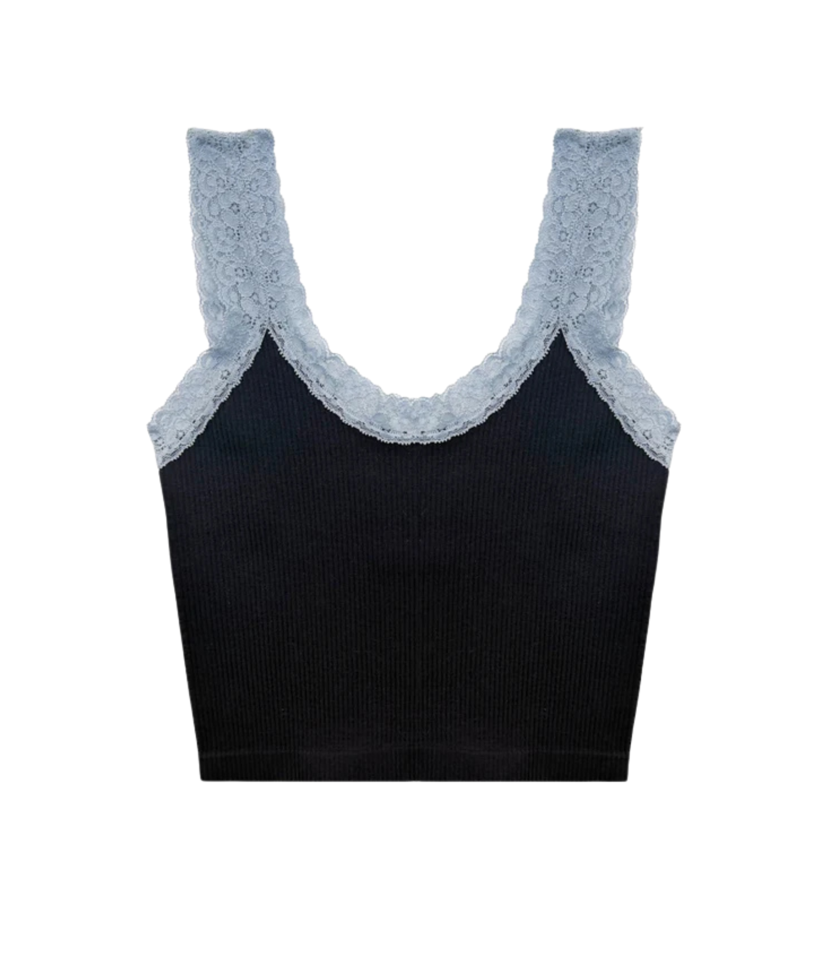 Katie J NYC Girls Liana Tank Evening Blue/Glacier Girls Casual Tops Katie J NYC Evening Blue Y/S (7/8)