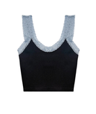 Katie J NYC Girls Liana Tank Evening Blue/Glacier Girls Casual Tops Katie J NYC Evening Blue Y/S (7/8)