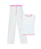 PQ Girls Chloe Set Girls Casual Bottoms PQ Girls White Y/S (7/8)